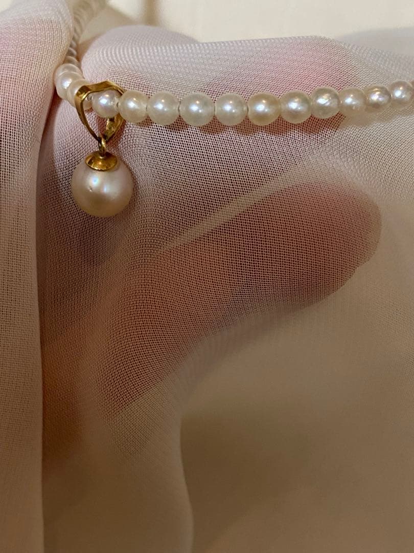 あこやベビーパールネックレスK18