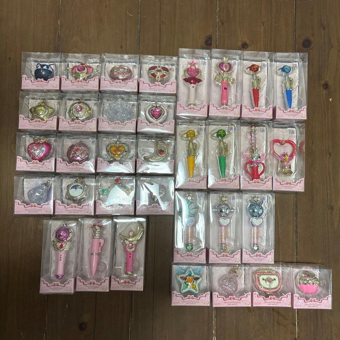 美少女戦士セーラームーン⭐︎ミニチュアリータブレット⭐︎1〜9コンプリート⭐︎
