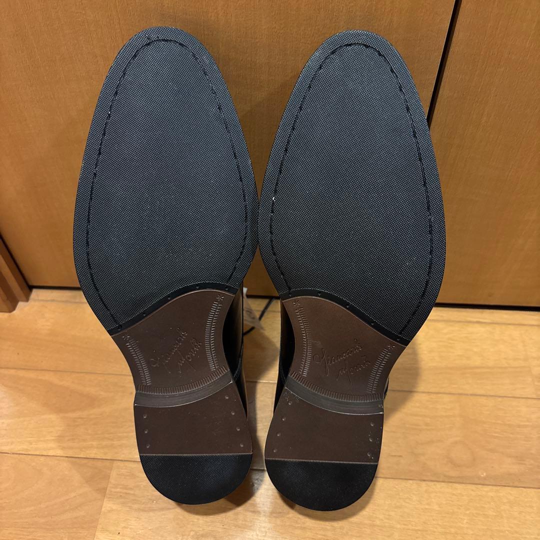 Giancarlo Morelli 新品未使用 ブラックドレスシューズ