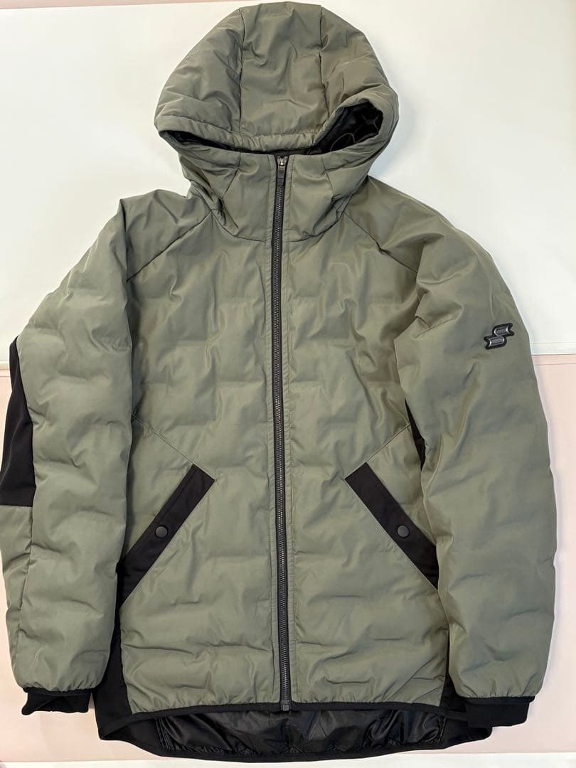 【美品】プロエッジ SSK フード付きダウンジャケット Lサイズ