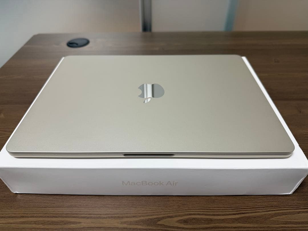 極美品Appleケア有MacBook air M2 16GB 大人気スターライト