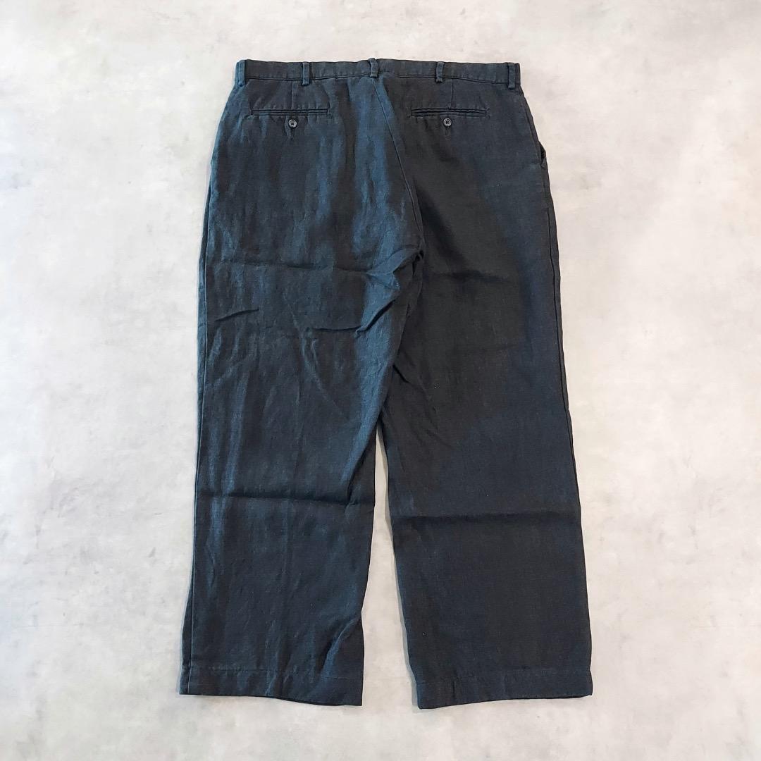ポロバイ ラルフローレン W38 スラックス ポロチノ ボトム 黒 16733