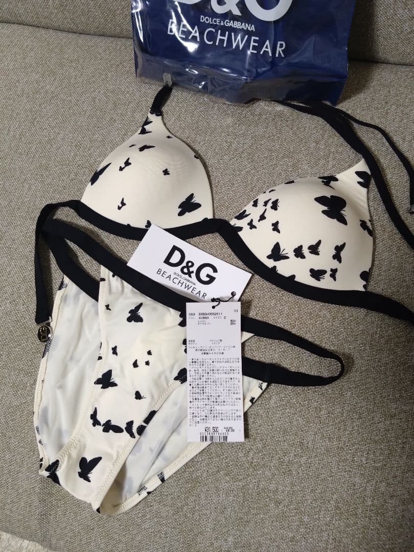 専用】D&G 蝶プリント ビキニ