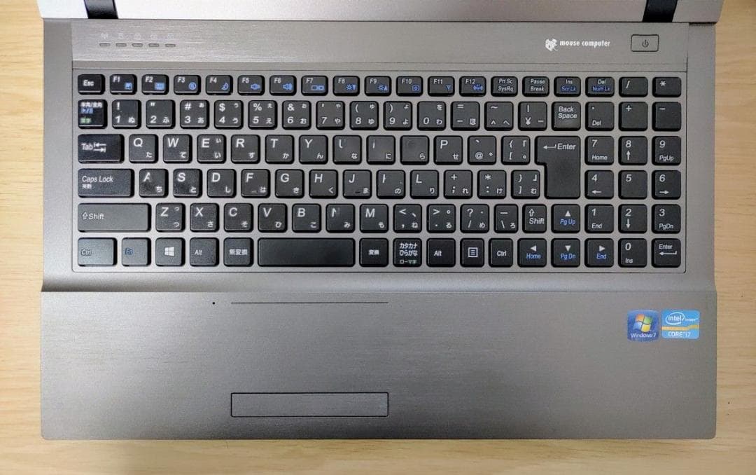 mouse computer Corei7 メモリ8GB SSD256GB