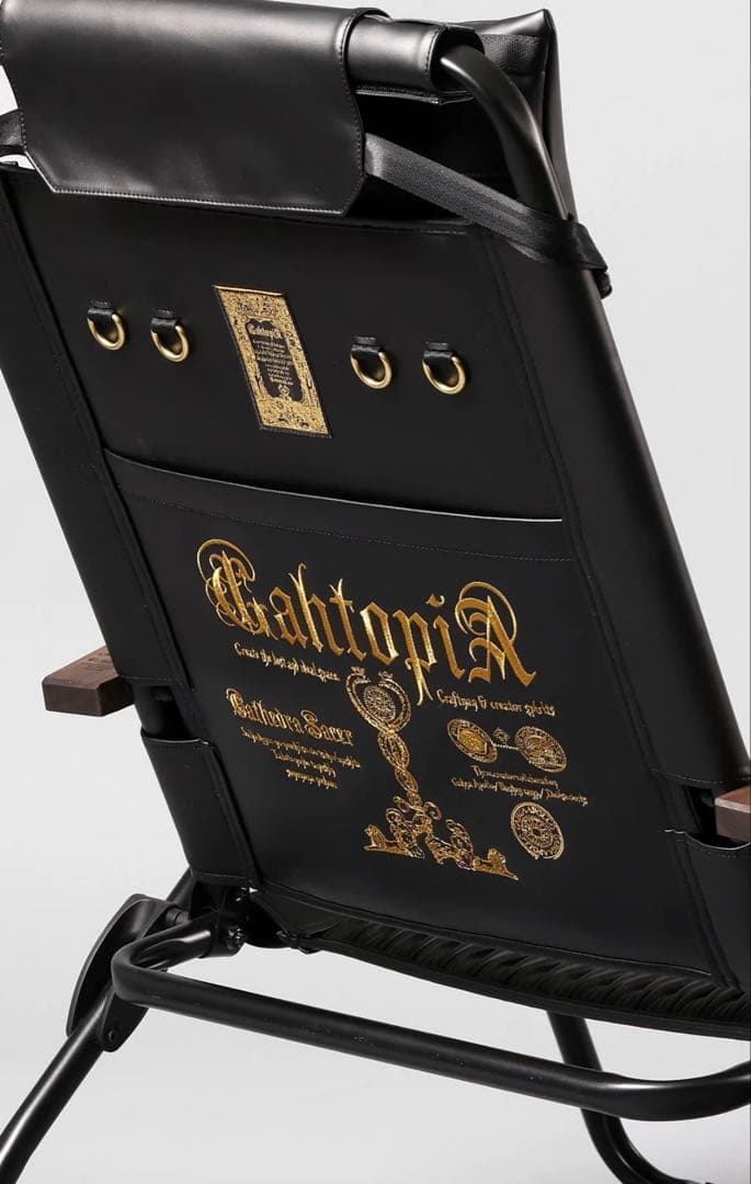 GAHGA GAHTOPIA ガートピア ハイバック 張替シート　金刺繍