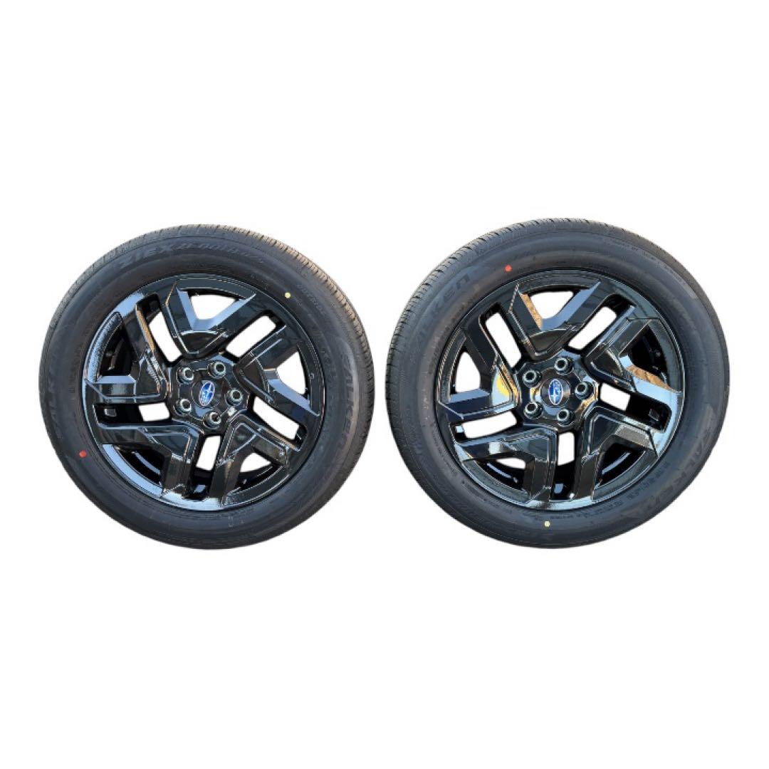 新車外し　新型フォレスター　SL ホイールタイヤセット　スバルSUBARU 18