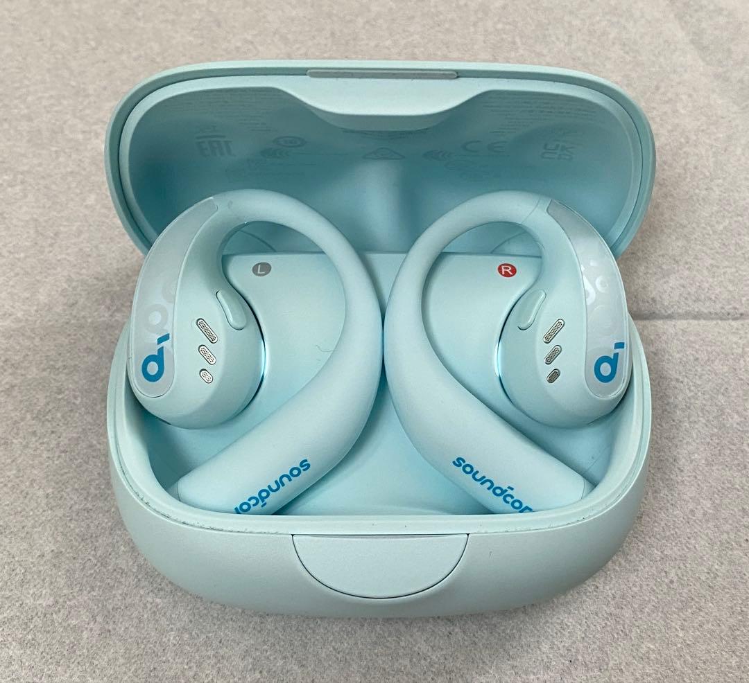 ひ*ぎ様 Anker Soundcore AeroFit Pro 水色