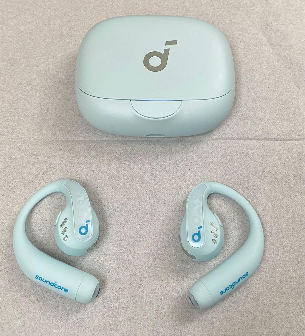 ひ*ぎ様 Anker Soundcore AeroFit Pro 水色