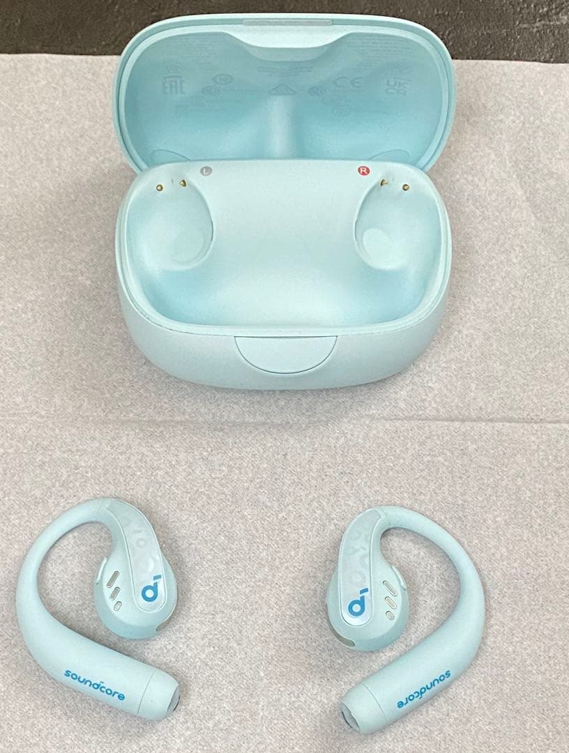 ひ*ぎ様 Anker Soundcore AeroFit Pro 水色