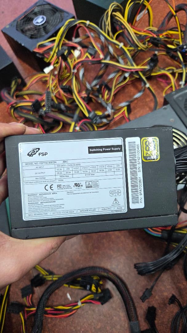 電源ユニット 8個　ジャンク品