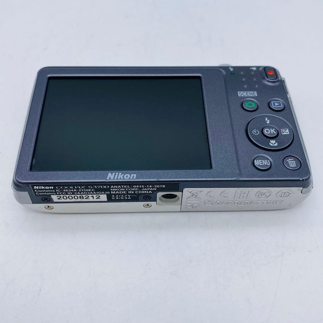 ★【美品動作確認済み】Nikon COOLPIX S3700