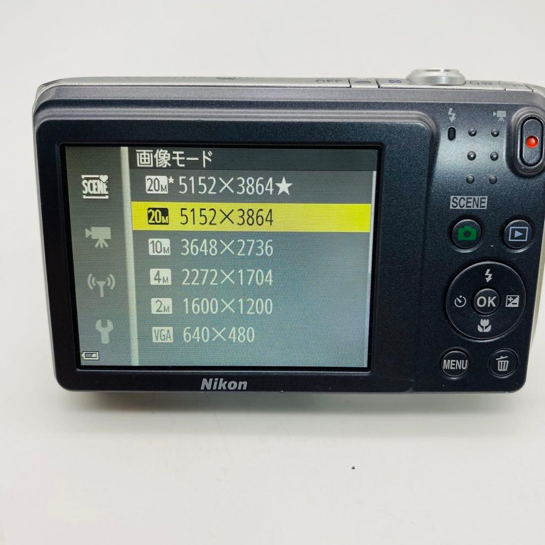★【美品動作確認済み】Nikon COOLPIX S3700