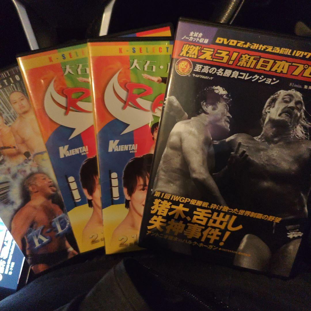 プロレス系　dvd まとめ売り k-selection 新日本プロレス他