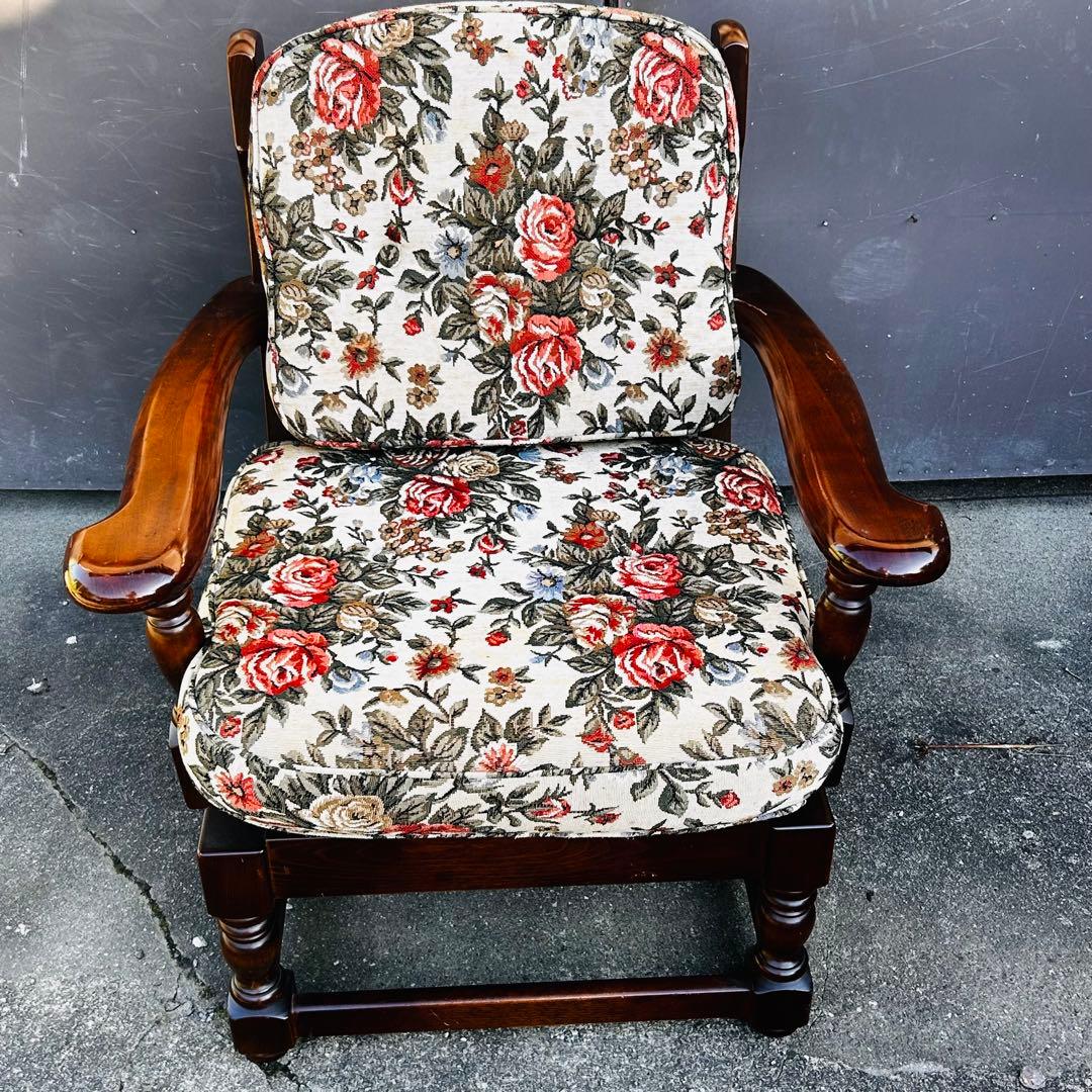 【美品】白川家具　飛騨高山　一人がけチェア　高級