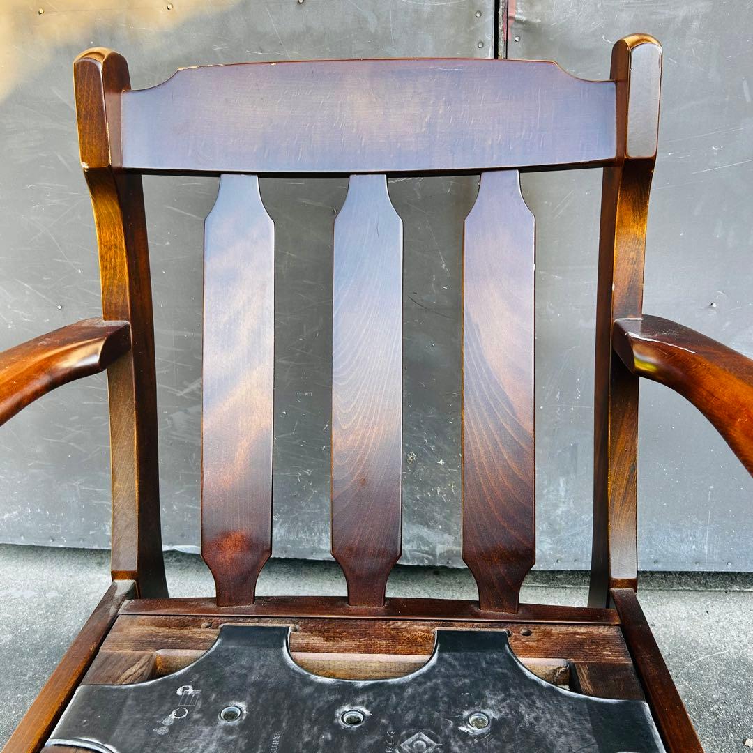 【美品】白川家具　飛騨高山　一人がけチェア　高級