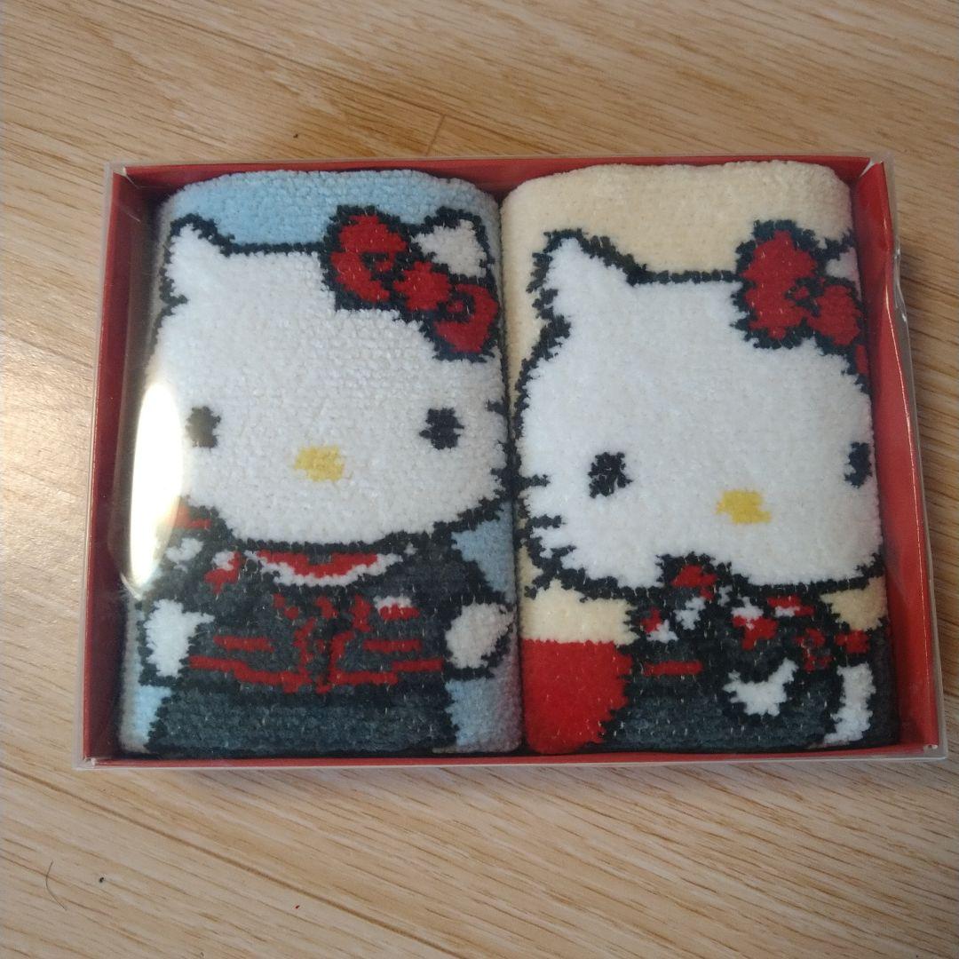 フェイラーJAL CA ハローキティ　ハンカチセット