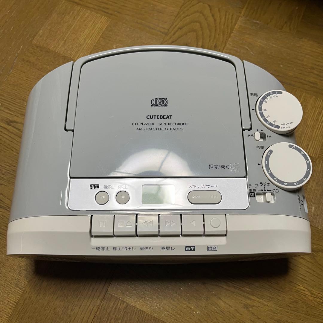 TOSHIBA CUTEBEAT CD・ラジオ・カセットデッキ
