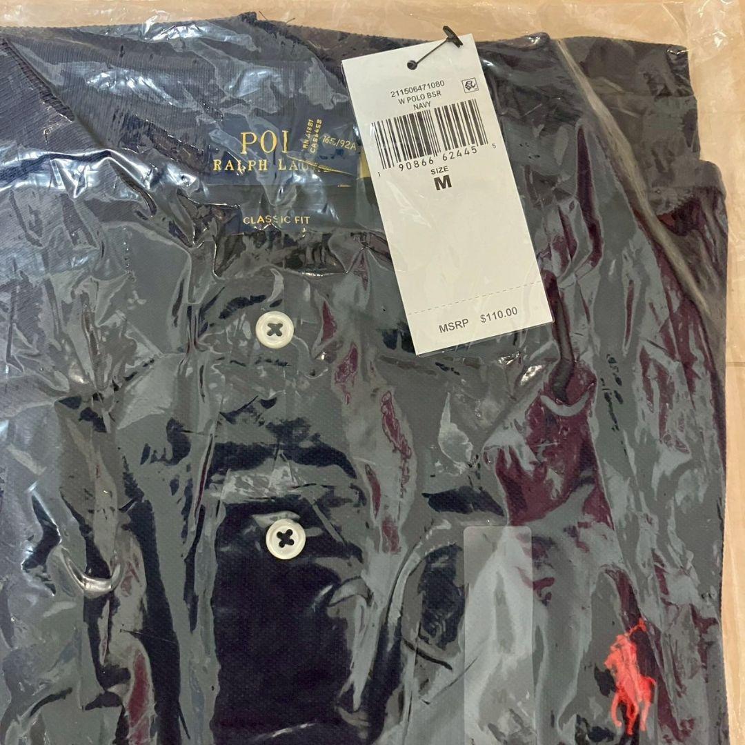 POLO RALPH LAUREN ネイビーポロシャツ M クラシック