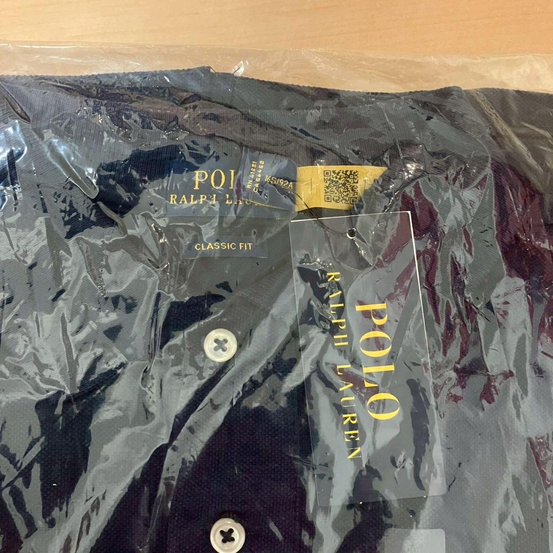 POLO RALPH LAUREN ネイビーポロシャツ M クラシック