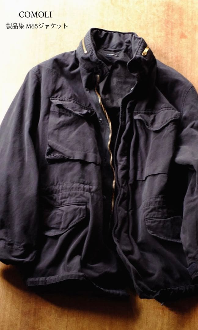ち*こ様 COMOLI 25AW Garment Dyed M65 Jacket