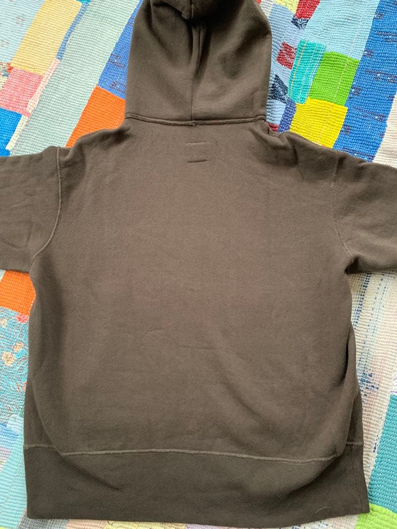 お値下げ　 トゥジュー　フード付きパーカー スウェット　ブラウン