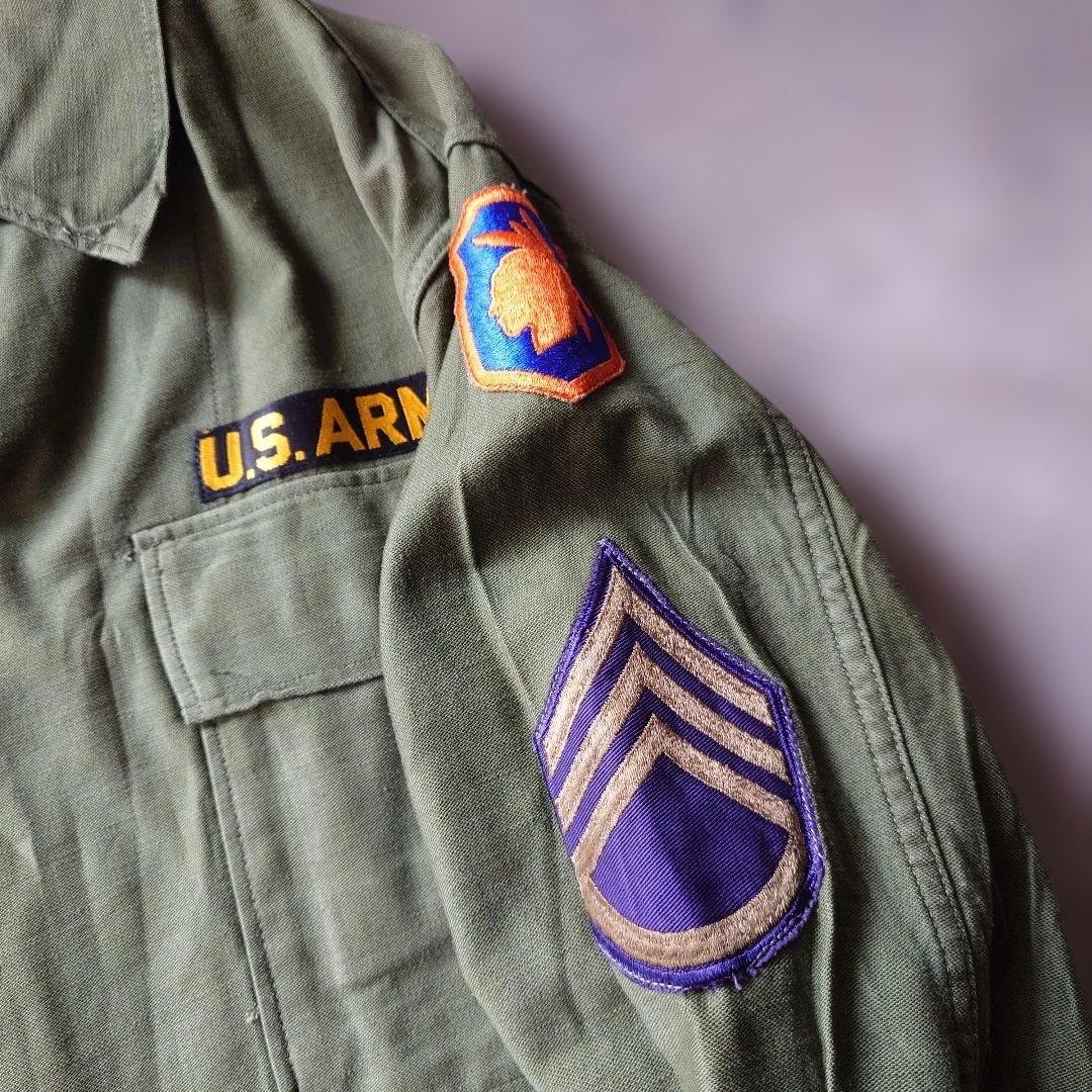 ビンテージOG107 ミリタリー ユーティリティシャツ M 50年代 初期モデル