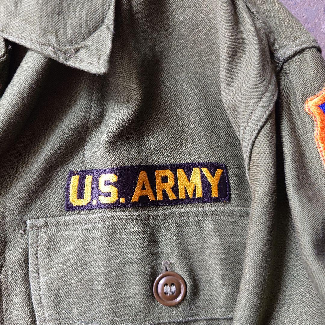 ビンテージOG107 ミリタリー ユーティリティシャツ M 50年代 初期モデル