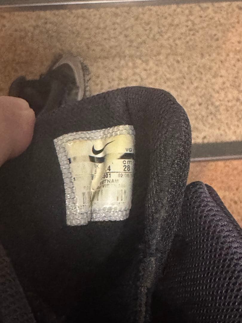 ☆*☆様 NIKE アメフト スパイク28 cm ハイカット ブラック/シルバー