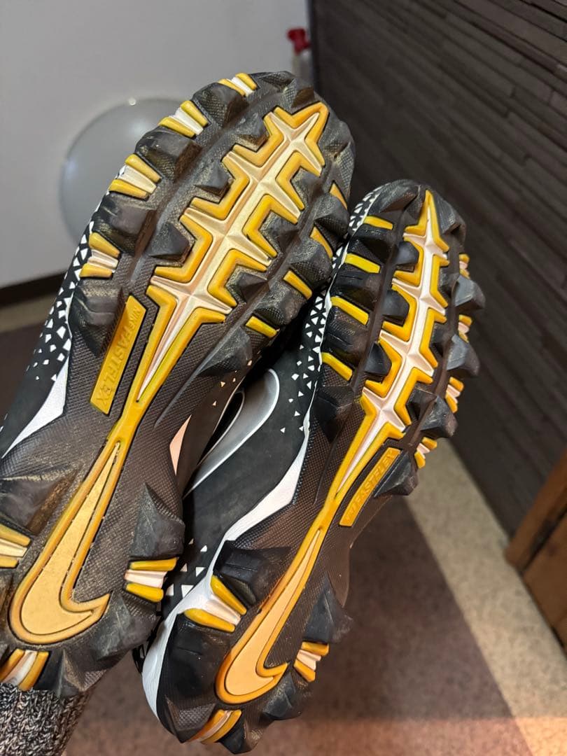 ☆*☆様 NIKE アメフト スパイク28 cm ハイカット ブラック/シルバー