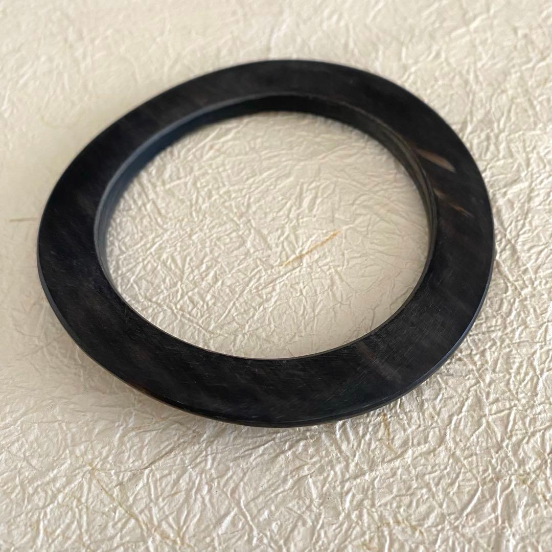 CATH・Sキャッツ　ホーンバングル2本セット　重ねづけ　ダークグレー