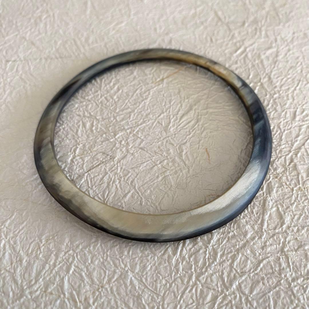 CATH・Sキャッツ　ホーンバングル2本セット　重ねづけ　ダークグレー