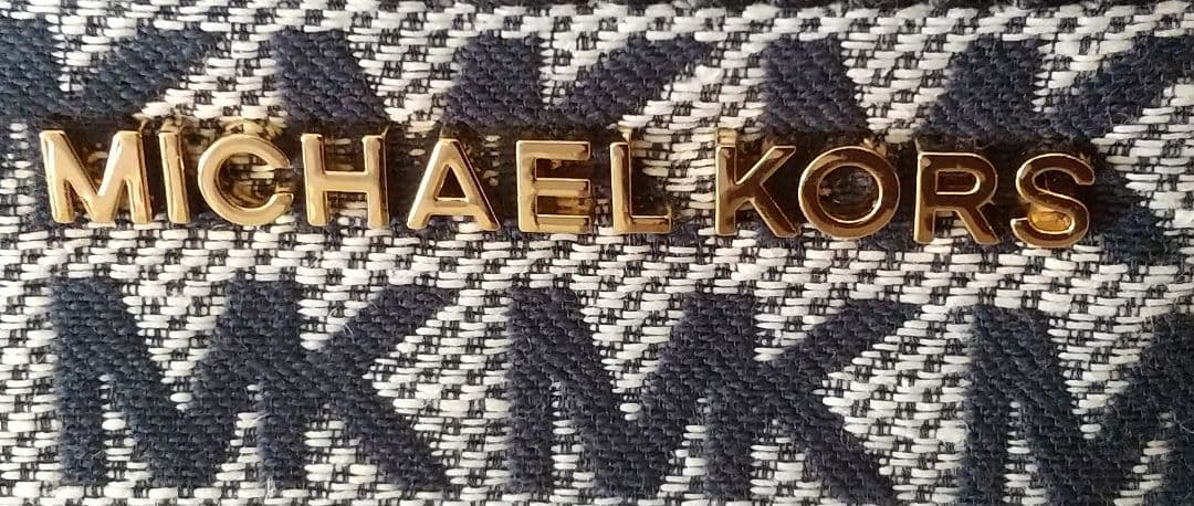 未使用 MICHAEL KORS ウエストバッグ キャンバス モノグラム 美品