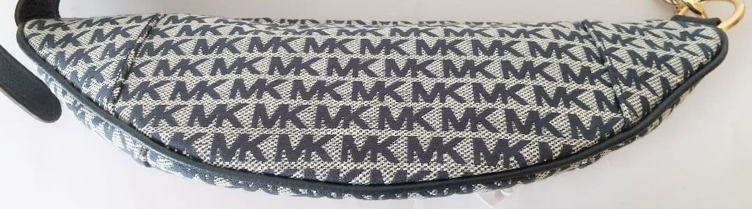 未使用 MICHAEL KORS ウエストバッグ キャンバス モノグラム 美品