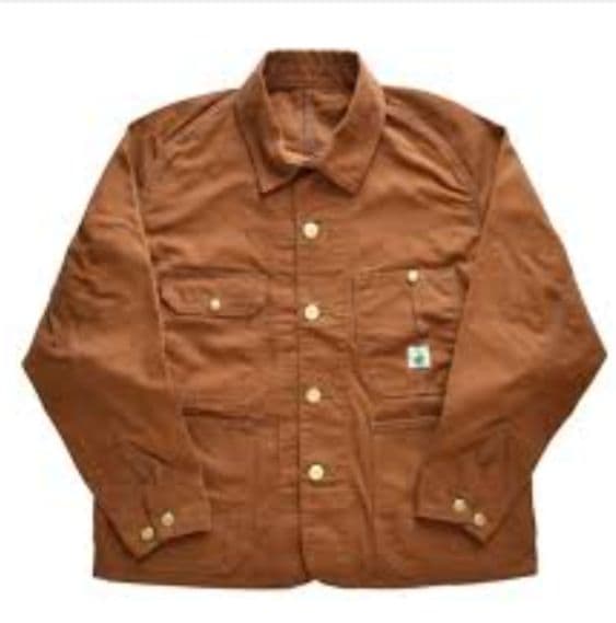 TCB jeans Cat Head Jacket ブラウンキャンバス 36