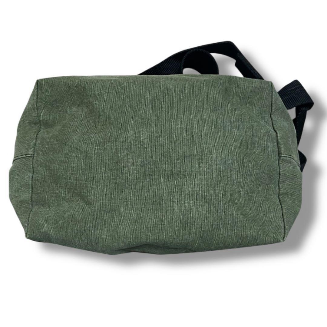 【鬼レア・再構築・USAテント生地使用】 レイドバック ショルダーバッグ カーキ