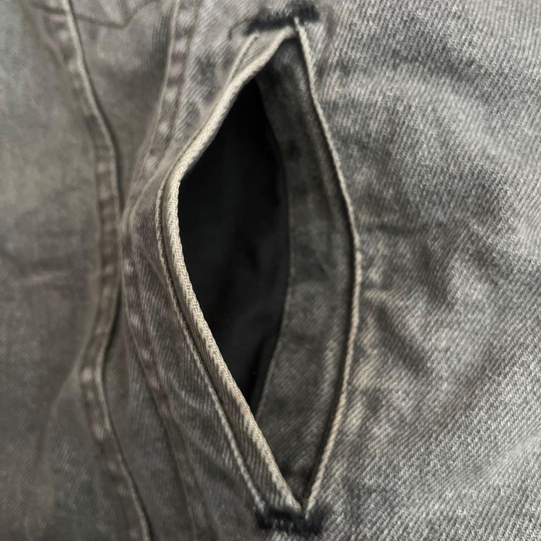 80s LEVI'S 裏ボア 先染め ブラック Gジャン アメリカ製 38R