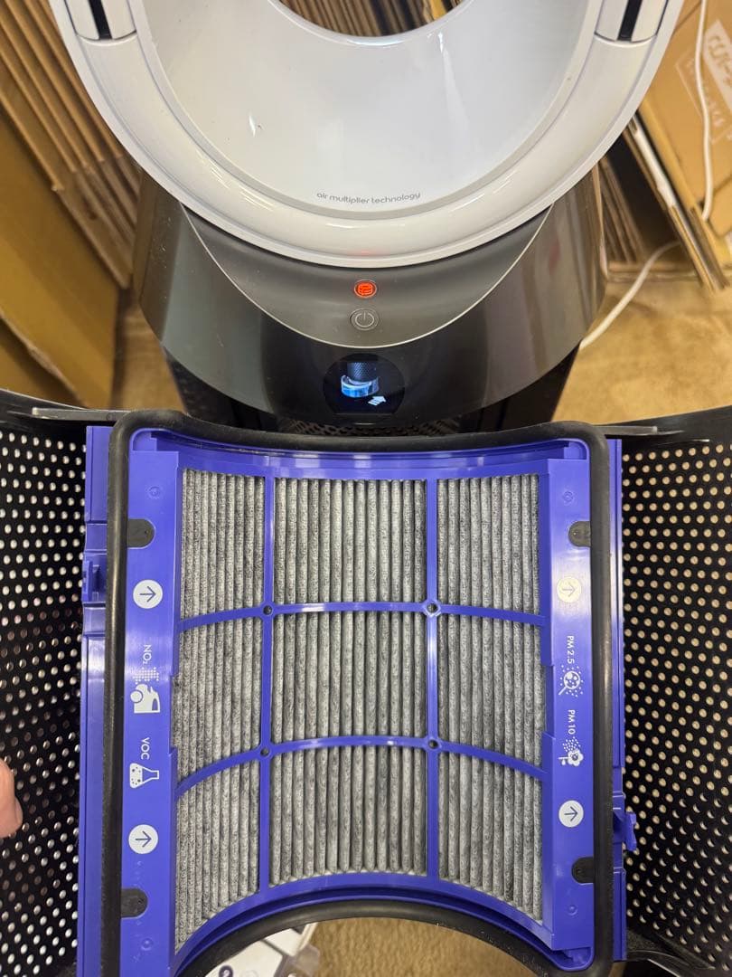 加湿器 air multiplier technology ホワイト/シルバー