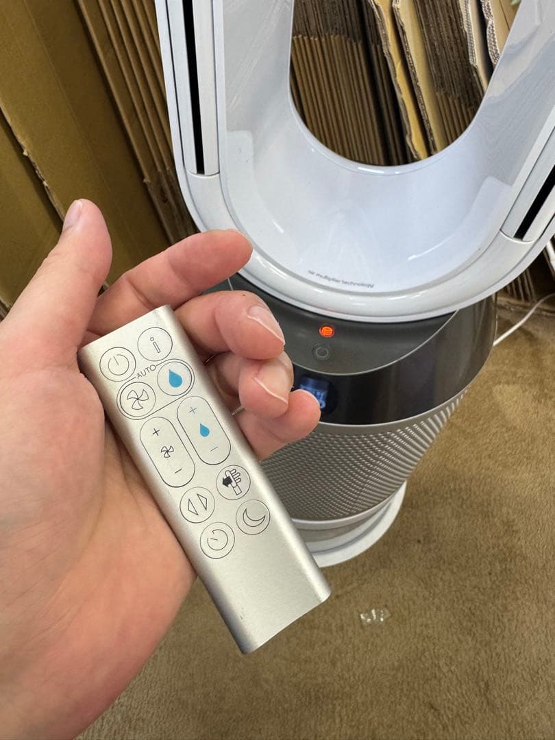 加湿器 air multiplier technology ホワイト/シルバー