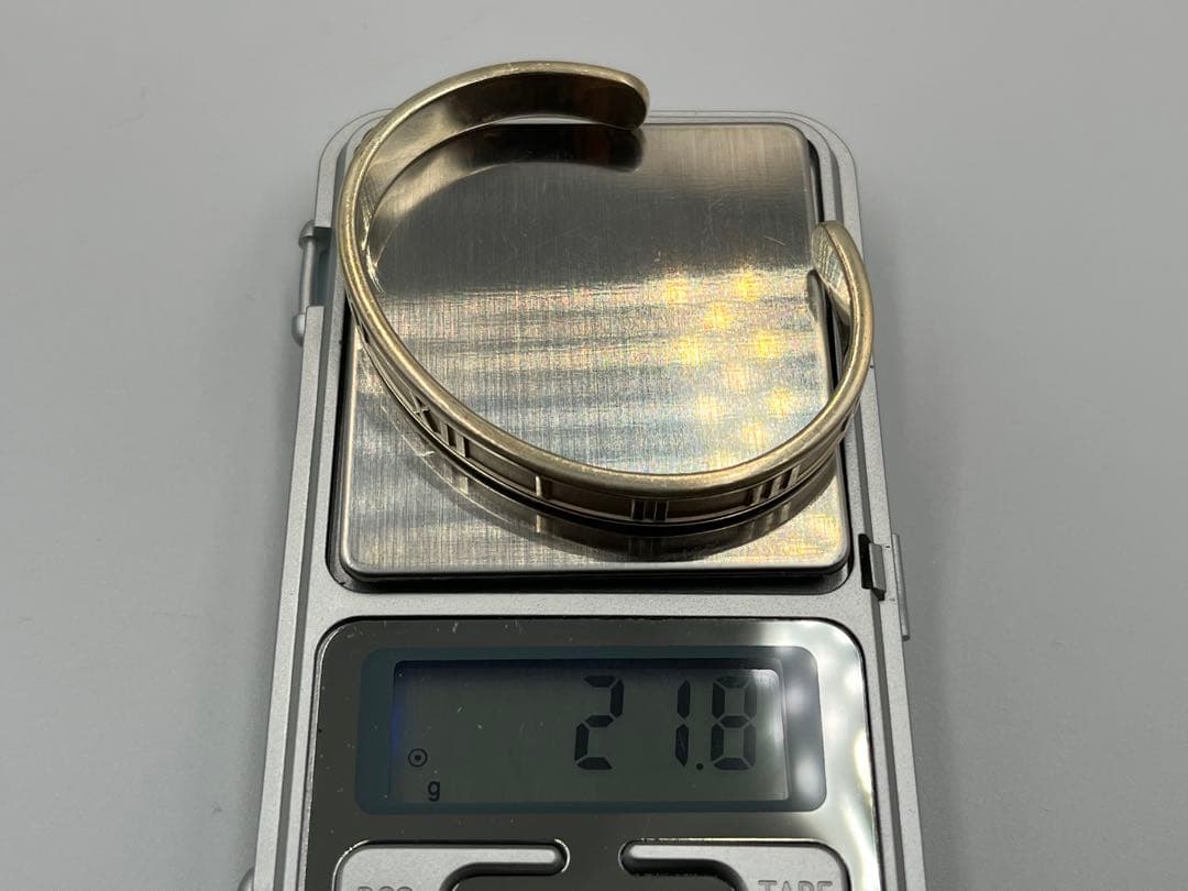 ティファニー アトラス バングル ブレスレット シルバー 925 箱・袋付き