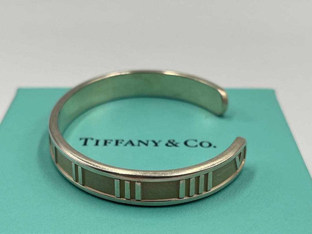 ティファニー アトラス バングル ブレスレット シルバー 925 箱・袋付き