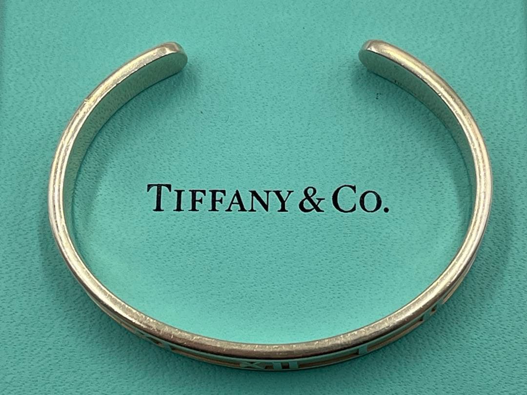 ティファニー アトラス バングル ブレスレット シルバー 925 箱・袋付き