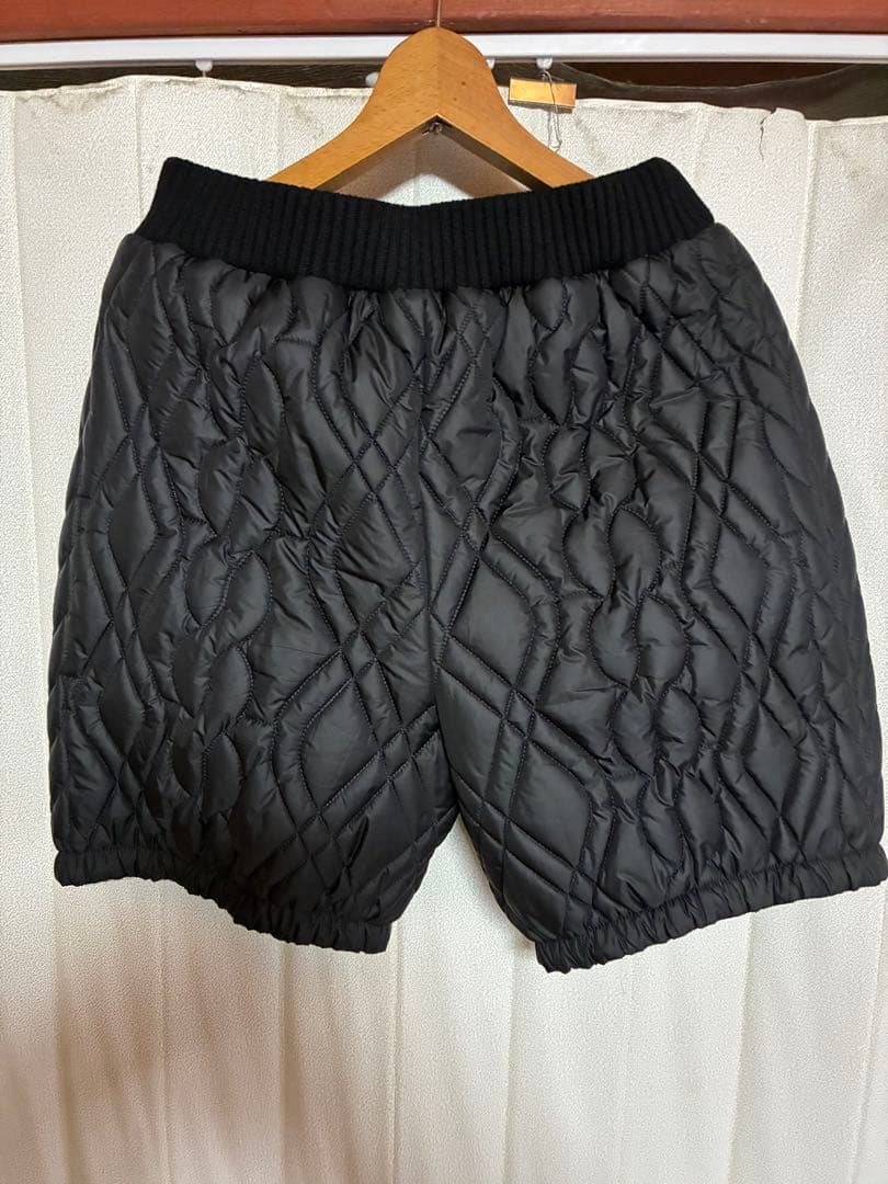 ディースクエアード DSQUARED2 キルティング　ショートパンツ ブラック