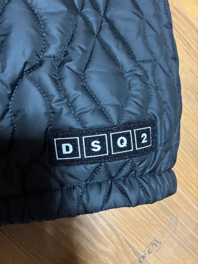 ディースクエアード DSQUARED2 キルティング　ショートパンツ ブラック