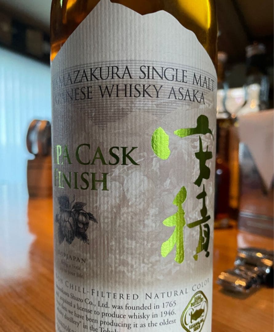シングルモルト安積IPAカスクフィニッシュ