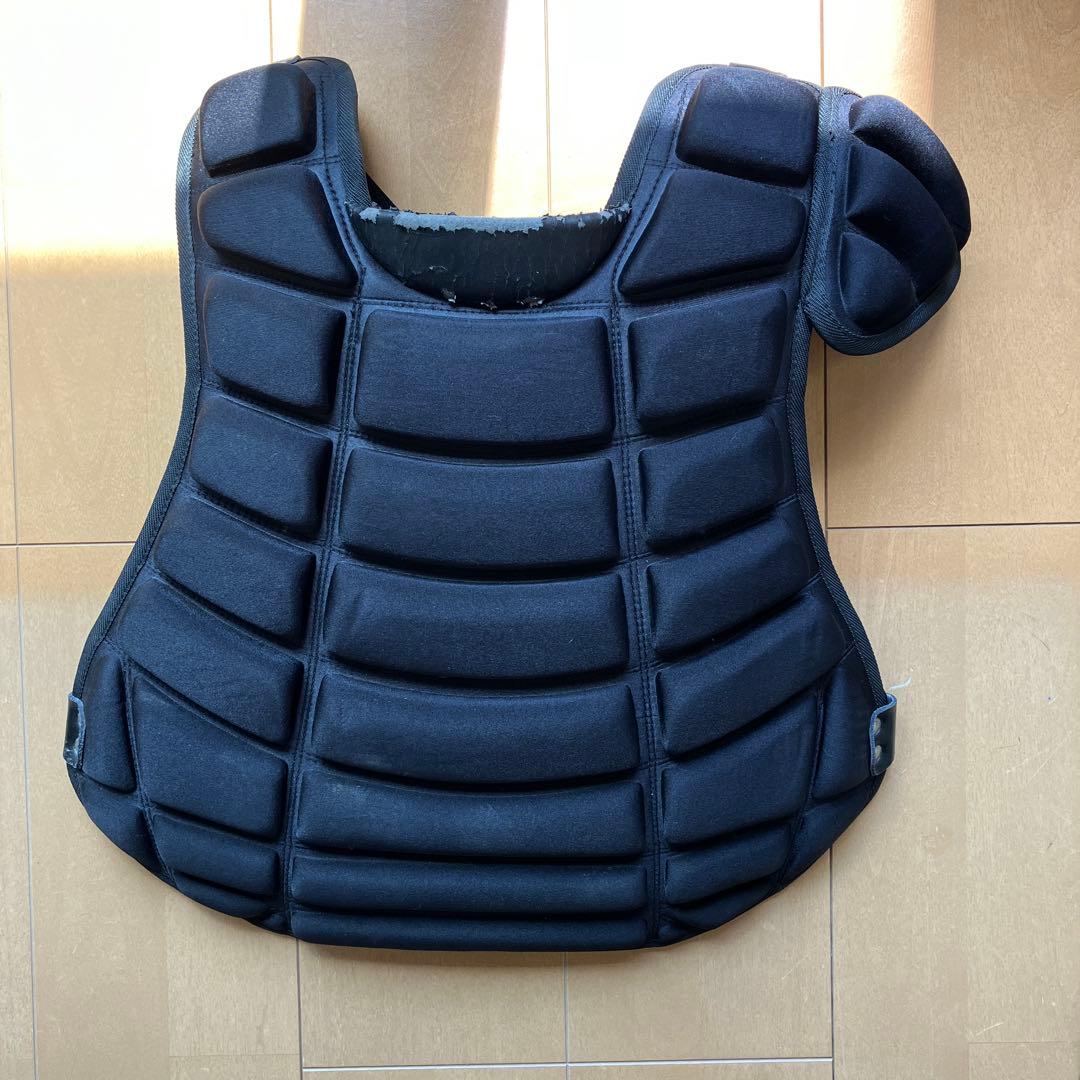 ミズノ キャッチャー用防具一式 黒