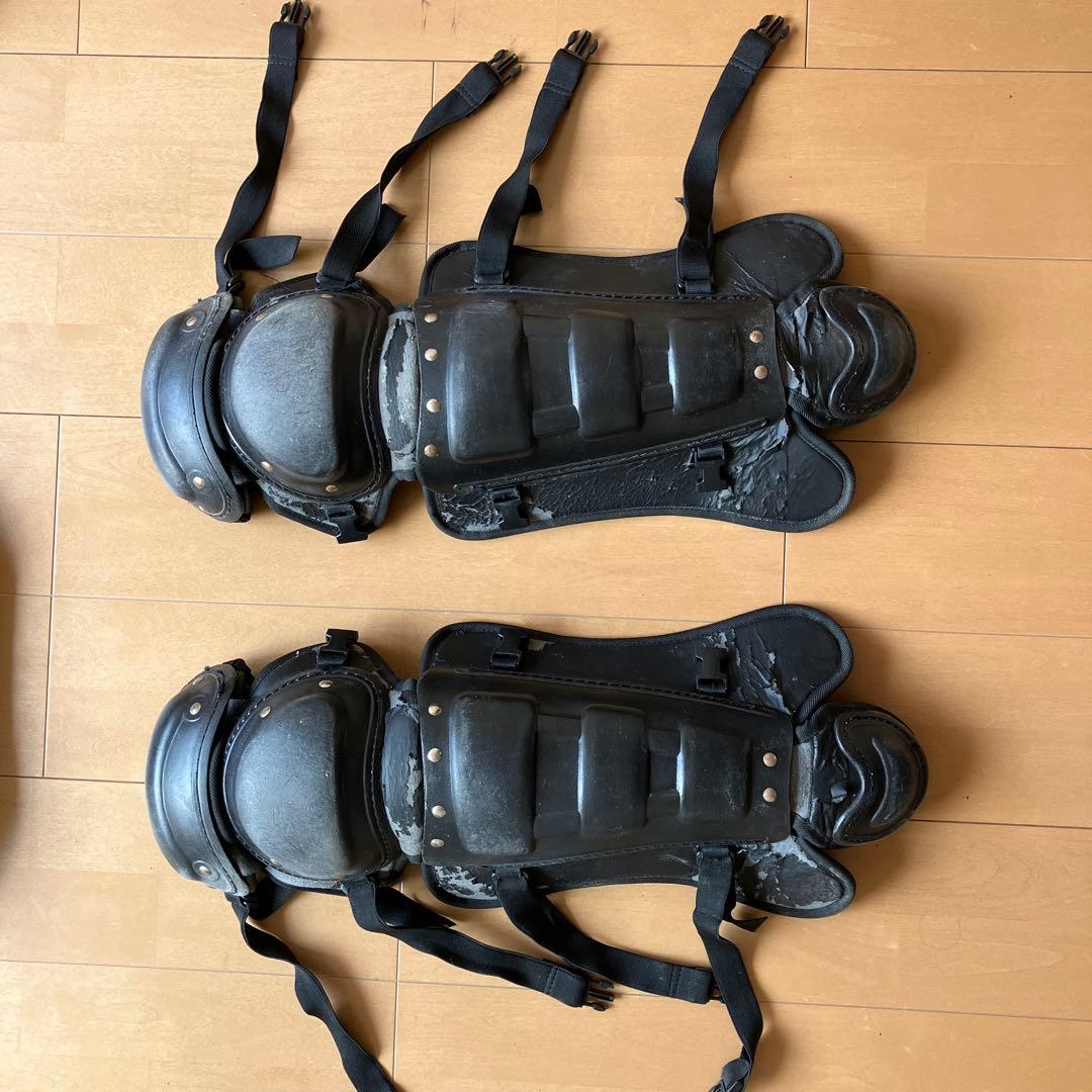 ミズノ キャッチャー用防具一式 黒