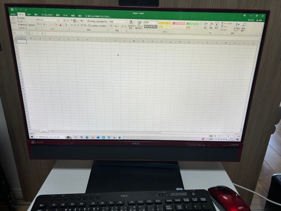 NEC DA770 一体型デスクトップパソコンCore i7 オフィス付