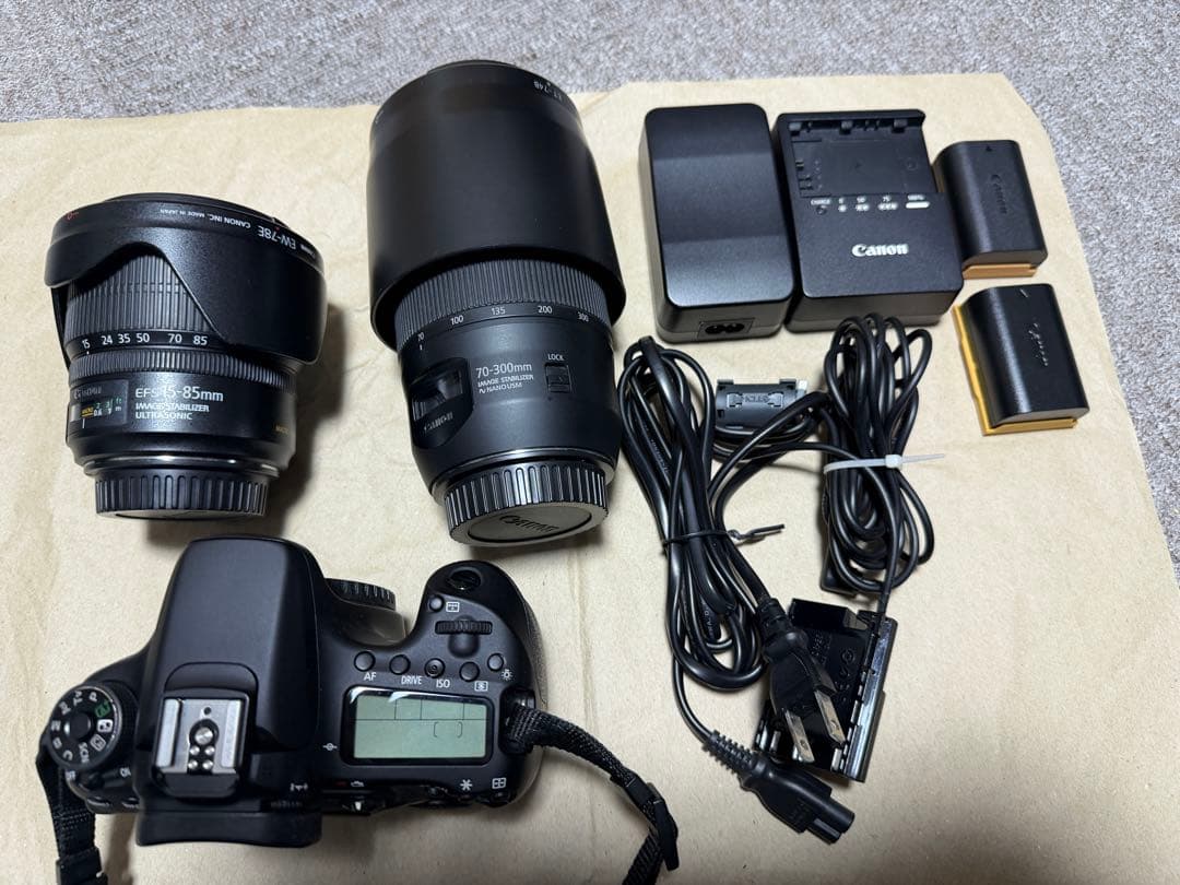 Canon デジタル一眼レフカメラ レンズ2本セット