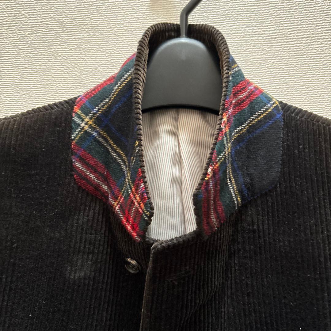 訳あり　コムデギャルソンオム　コーデュロイ　黒