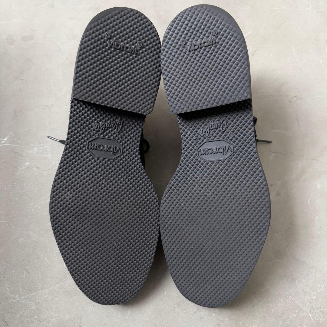 【極美品】 ダブルエイチ WHSCT-0001S スエード8.5 黒 ふにゃ男